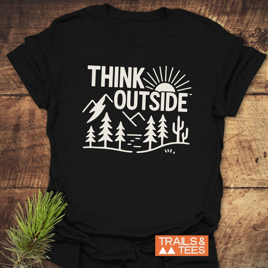 Think Outside Hiking T-Shirt