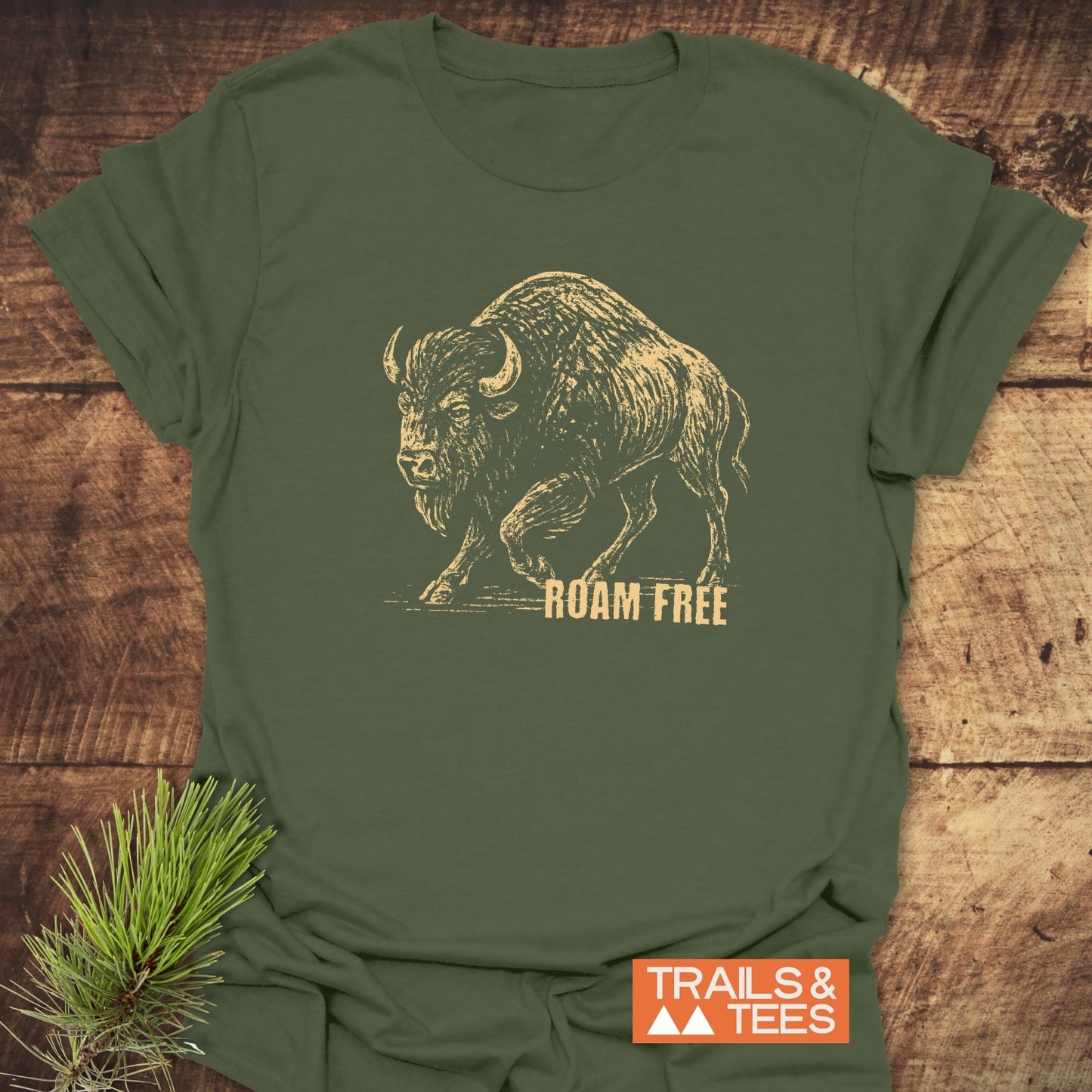 Roaming Bison T-Shirt