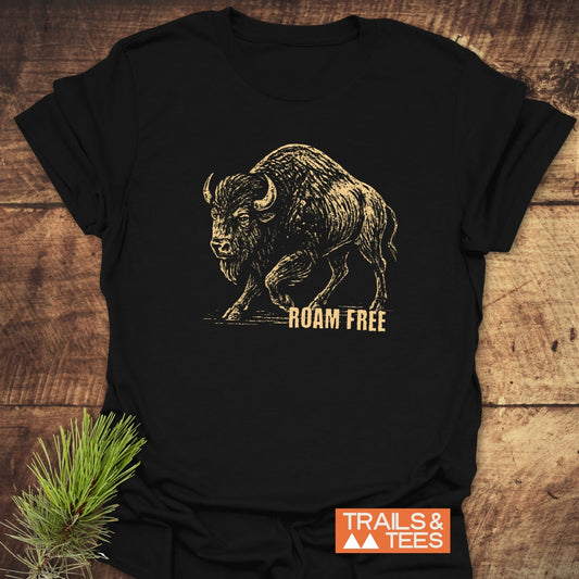 Roaming Bison T-Shirt