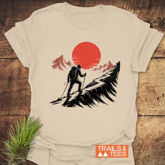 Hiker Sunset T-Shirt