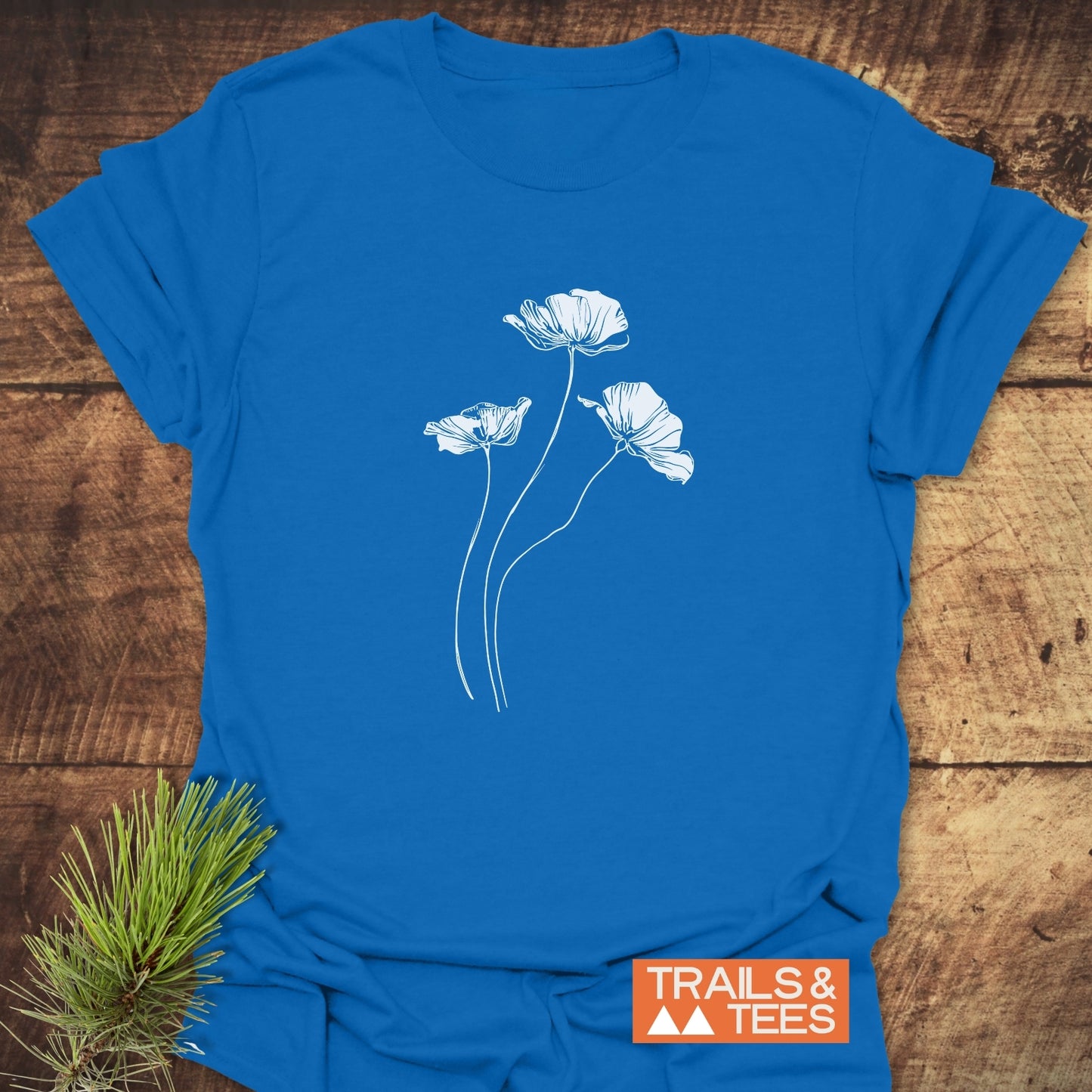 Delicate Poppies T-Shirt