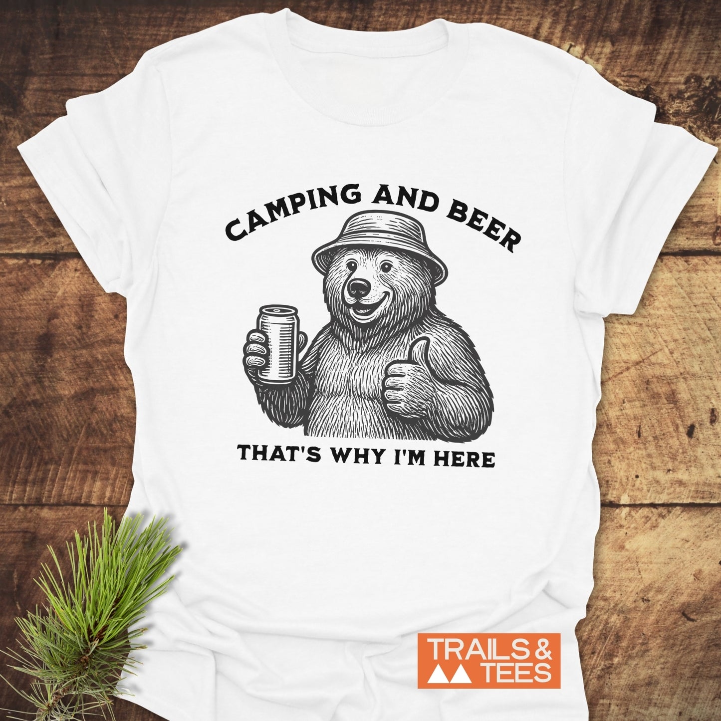 Camping And Beer T-Shirt
