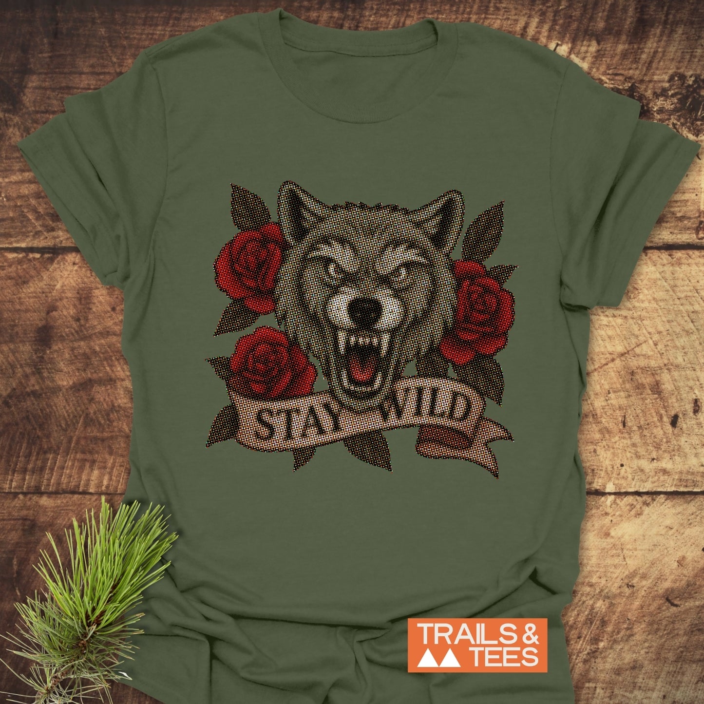 Stay Wild Wolf T-Shirt