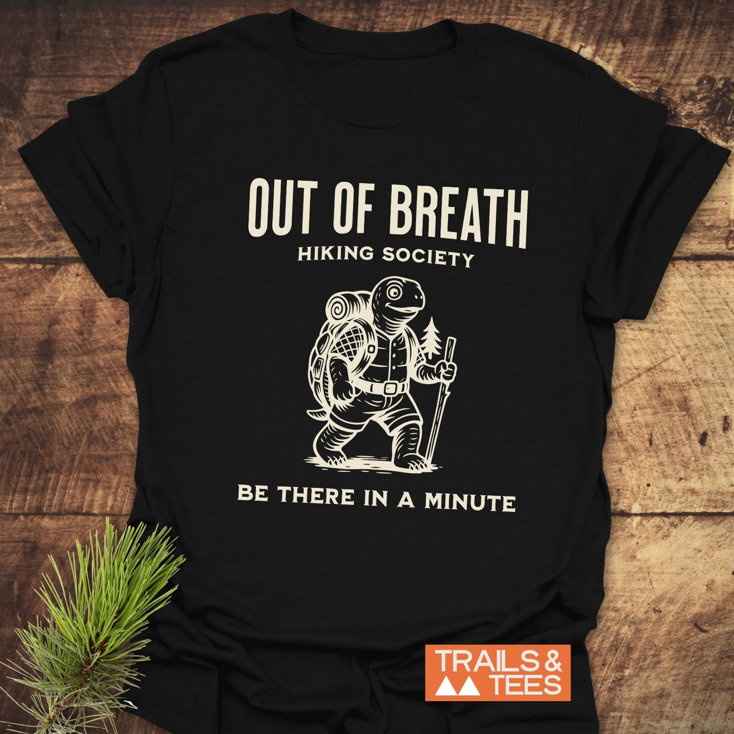 Out Of Breath Turtle T-Shirt