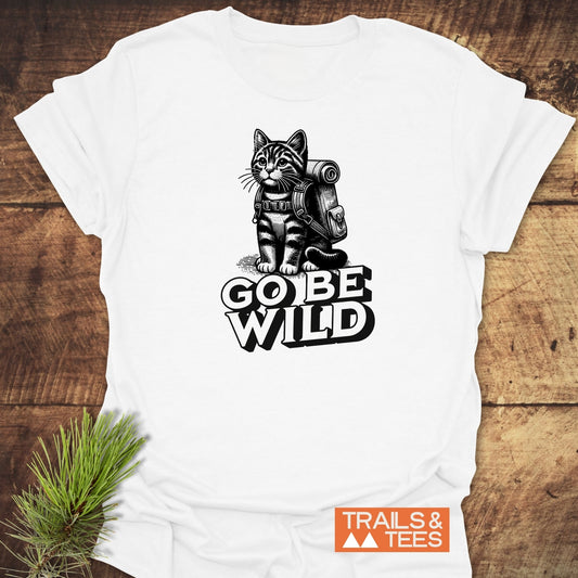 Go Be Wild Cat T-Shirt