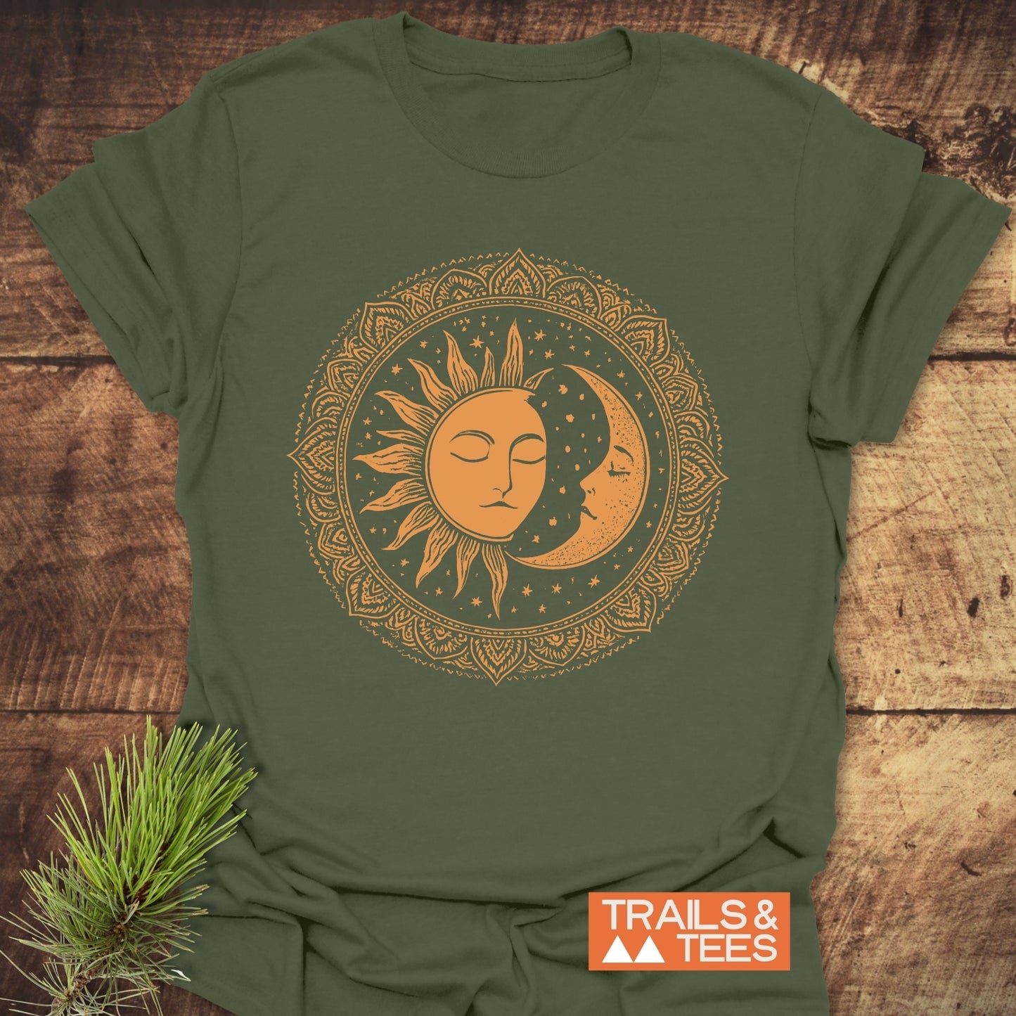 Bohemian Sun And Moon T-Shirt