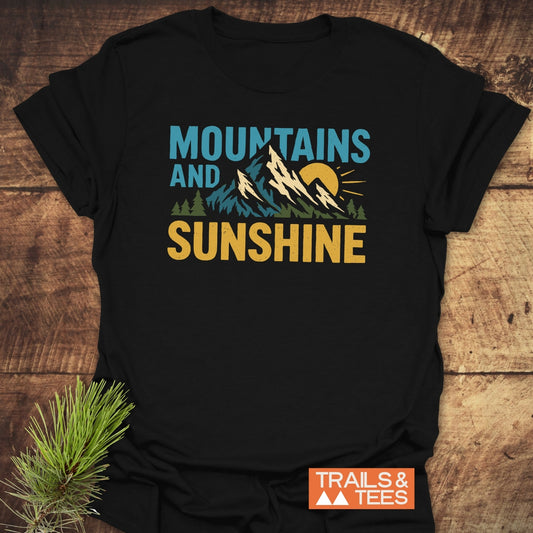 Mountains And Sunshine T-Shirt