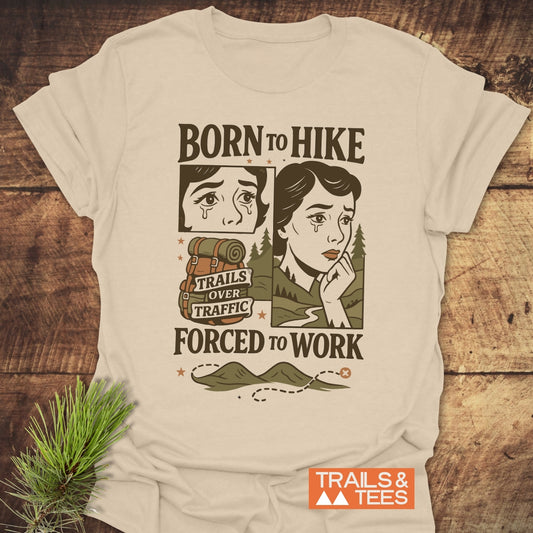 Forced To Work Funny T-Shirt
