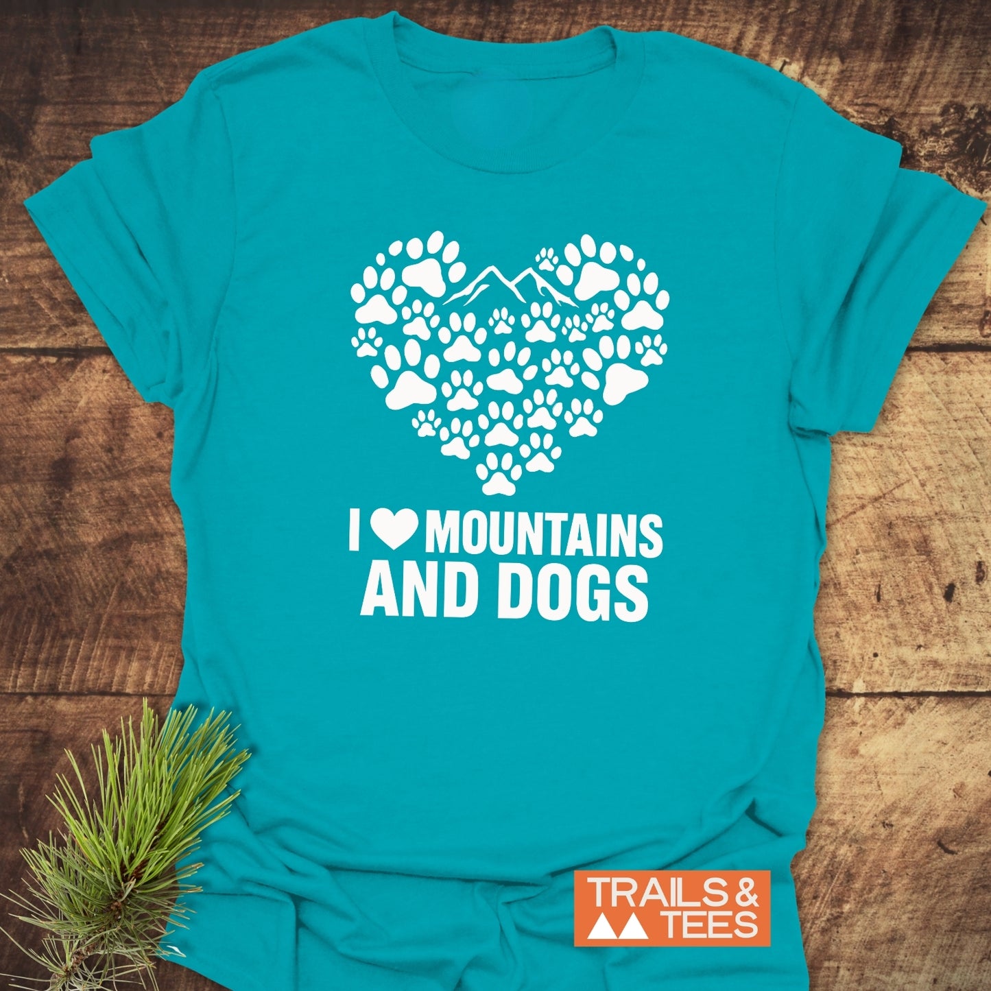 Paw Heart Dog Lover T-Shirt
