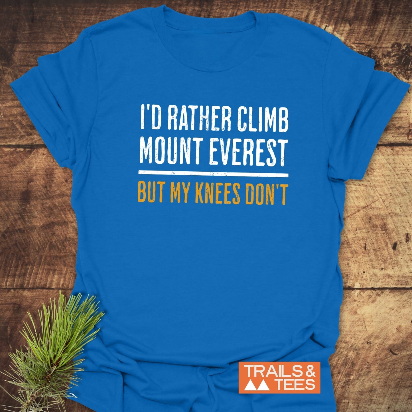 I'd Rather Climb Mt Everest T-Shirt