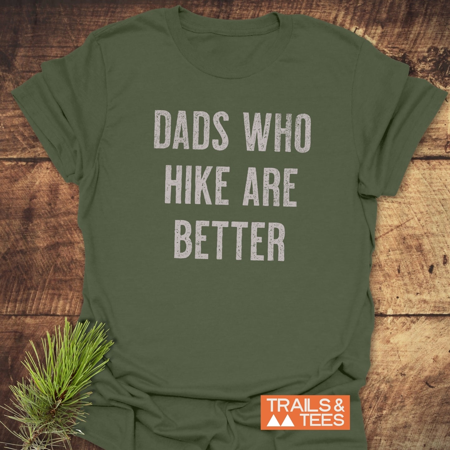 Dads Who Hike Are Better T-Shirt