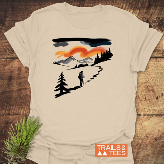 Minimalist Ink Hiking T-Shirt
