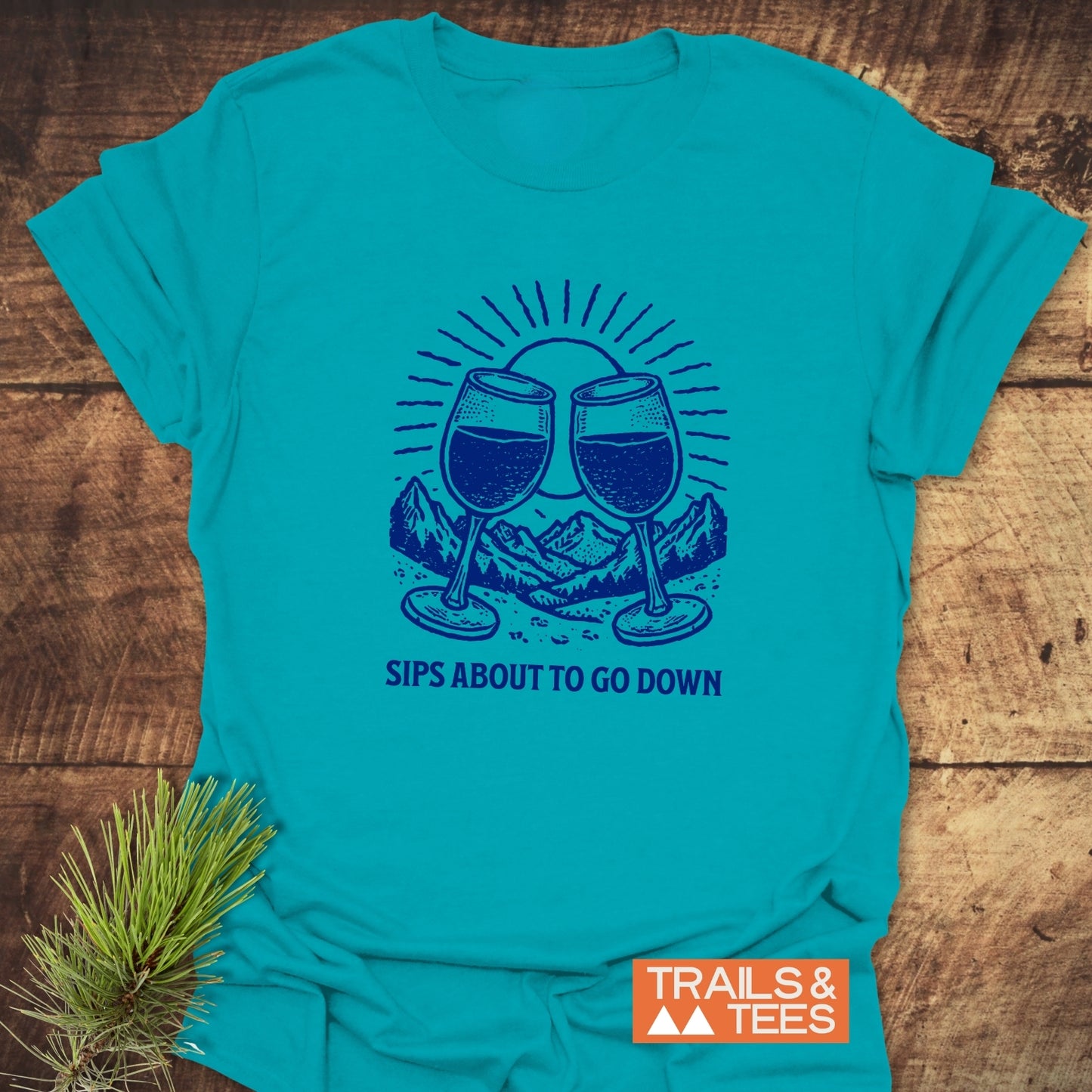 Sips About To Go Down T-Shirt