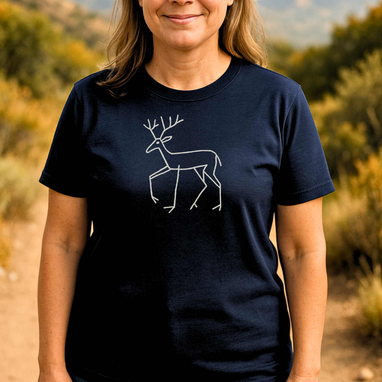 Deer Tribal T-Shirt