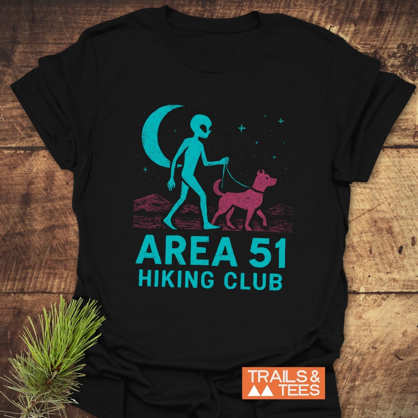 Area 51 Hiking Club T-Shirt