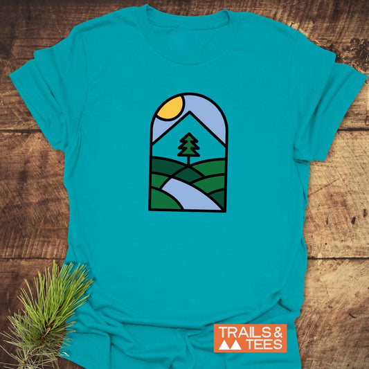 Minimalist Mountain T-Shirt