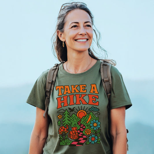 Take A Hike Funky T-Shirt
