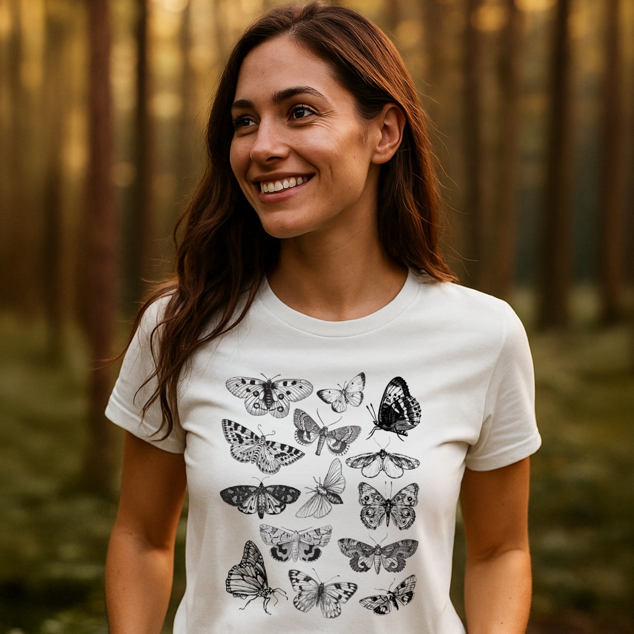 Vintage Butterfly Tattoo T-Shirt