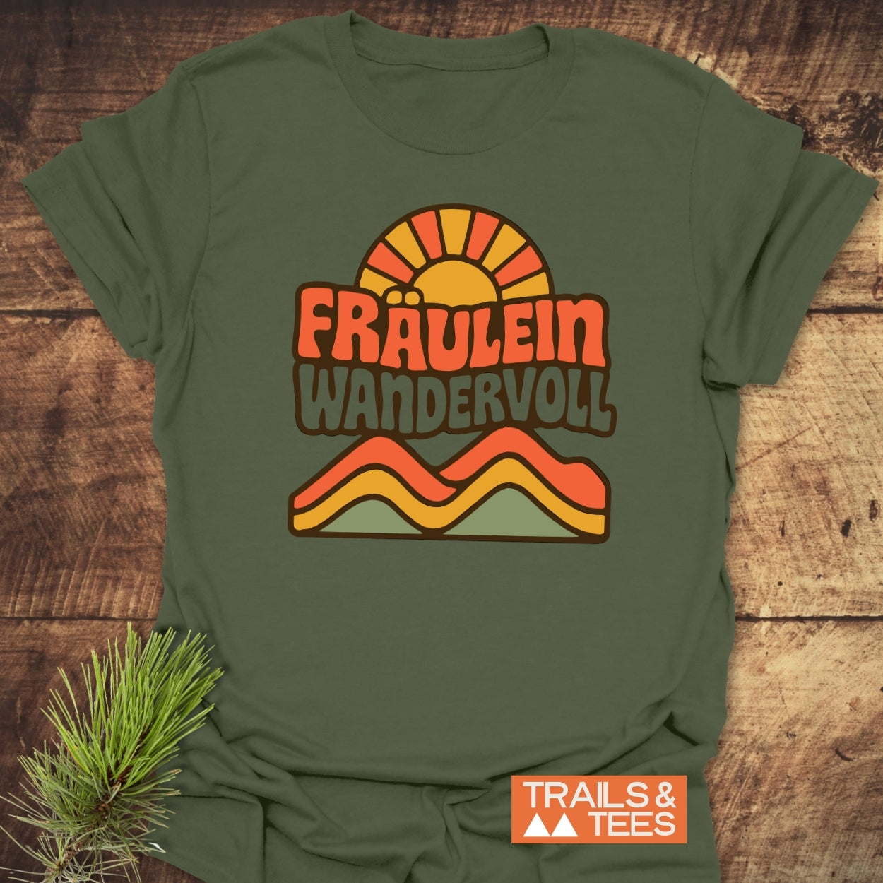 Fräulein Wandervoll T-Shirt