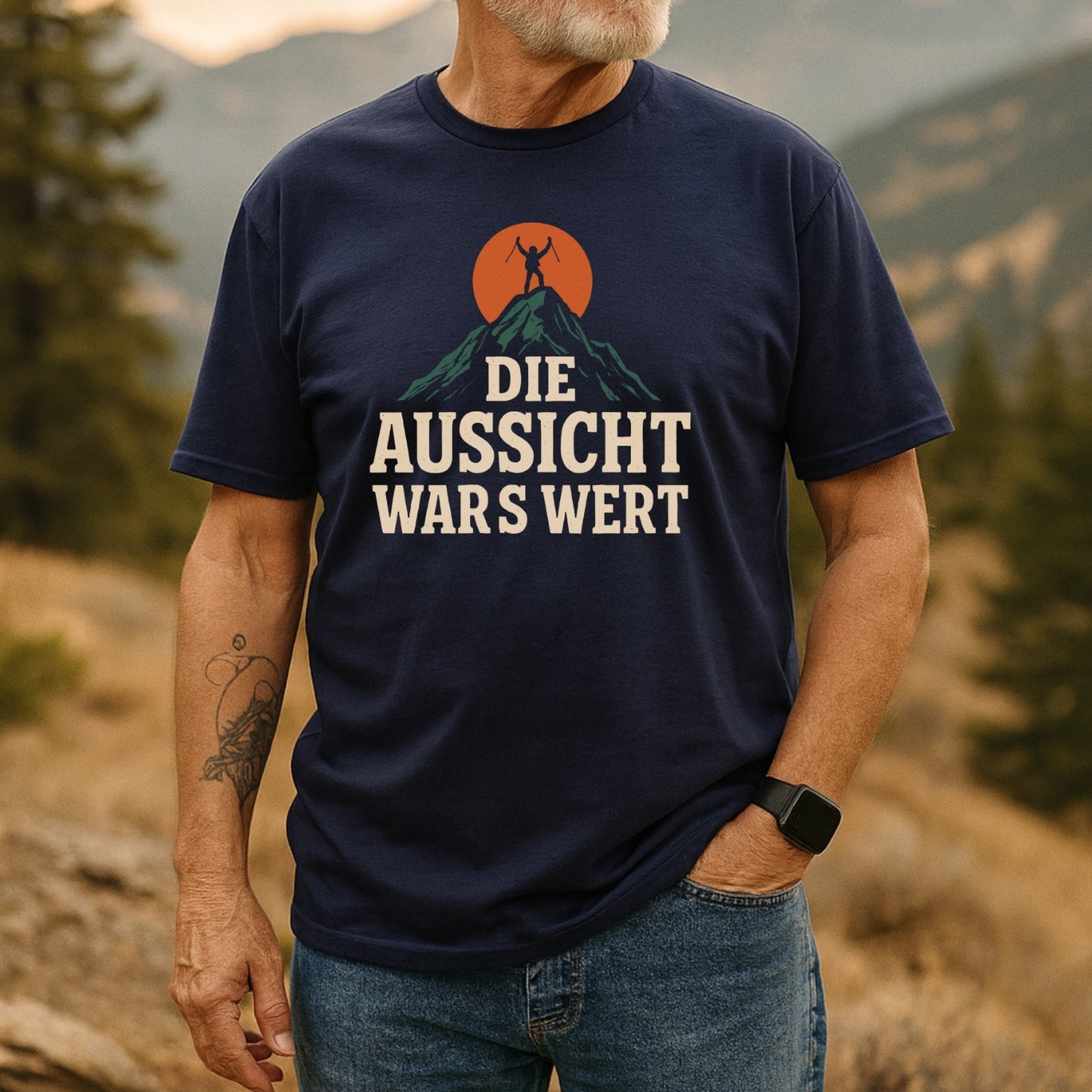 Die Aussicht Wars Wert T-Shirt
