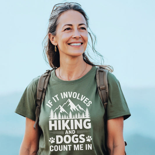 Hiking And Dogs T-Shirt