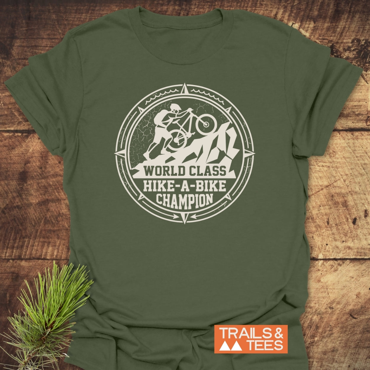 Hike A Bike Champion T-Shirt