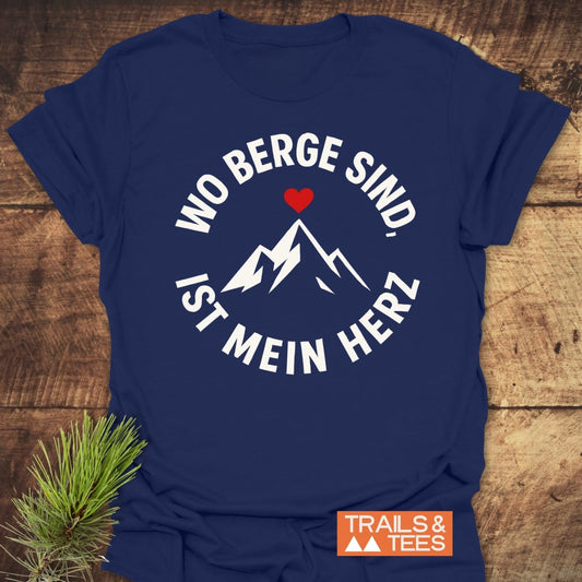 Herz Für Berge T-Shirt