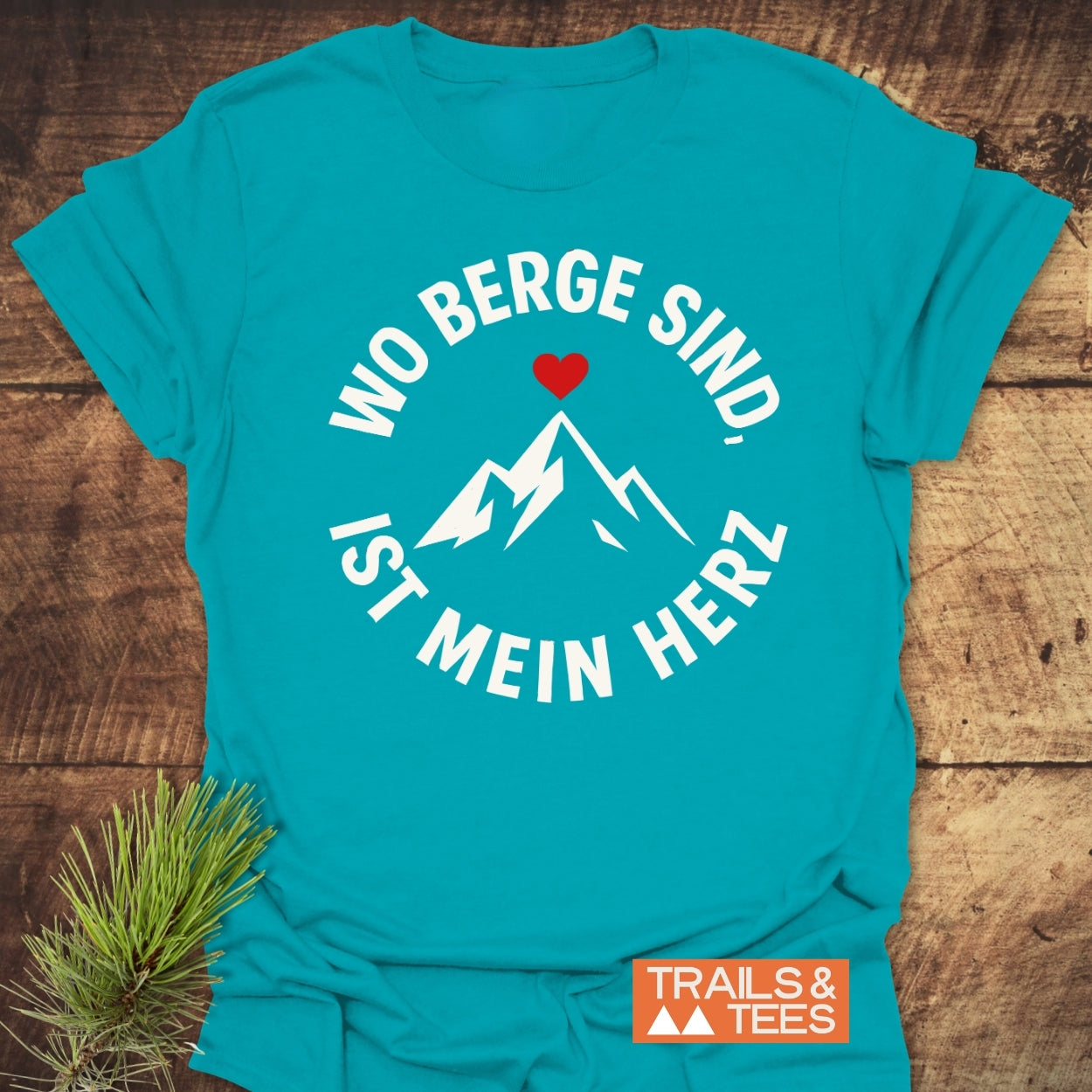Herz Für Berge T-Shirt