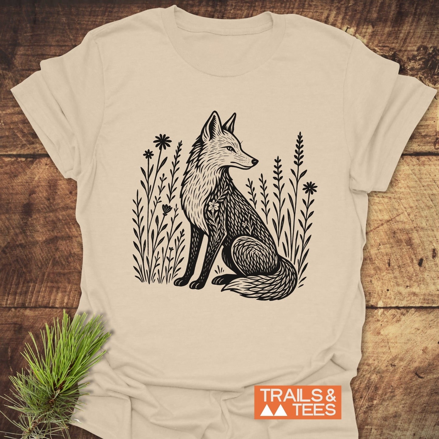 Wildflower Fox T-Shirt
