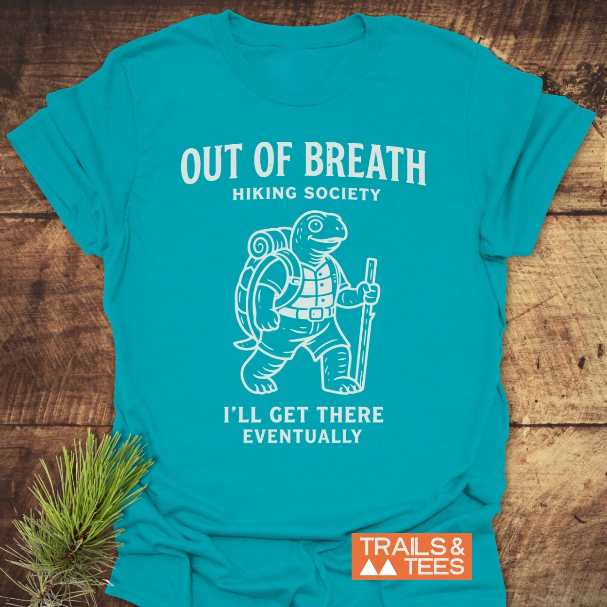 Out Of Breath Turtle T-Shirt