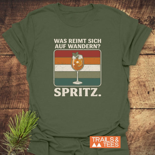 Was Reimt Sich Auf Wandern? Spritz T-Shirt
