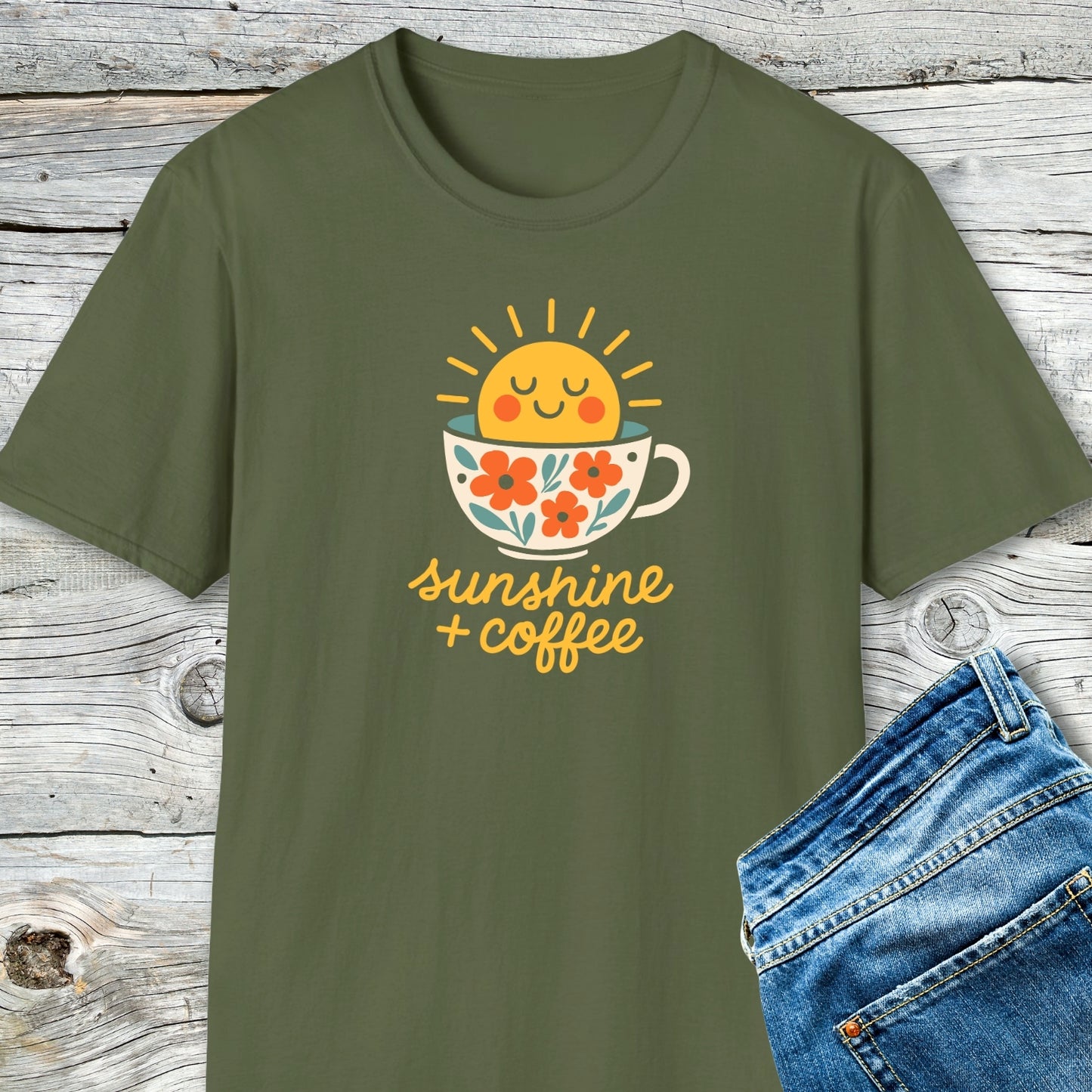 Sunshine And Coffee T-Shirt
