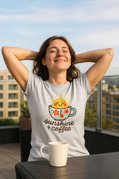 Sunshine And Coffee T-Shirt