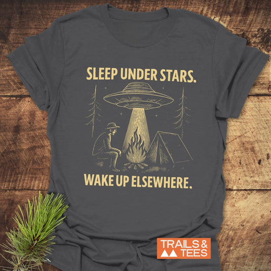 Sleep Under Stars UFO T-Shirt
