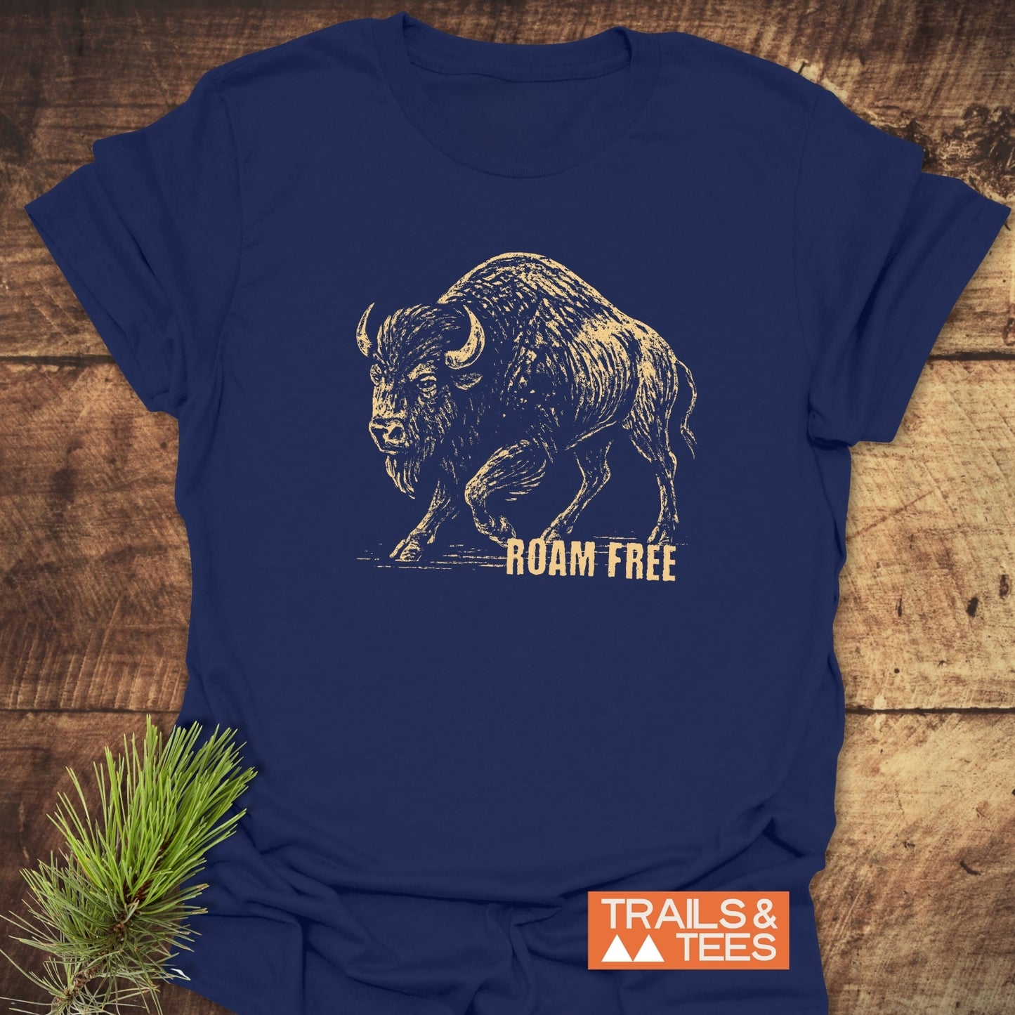 Roaming Bison T-Shirt