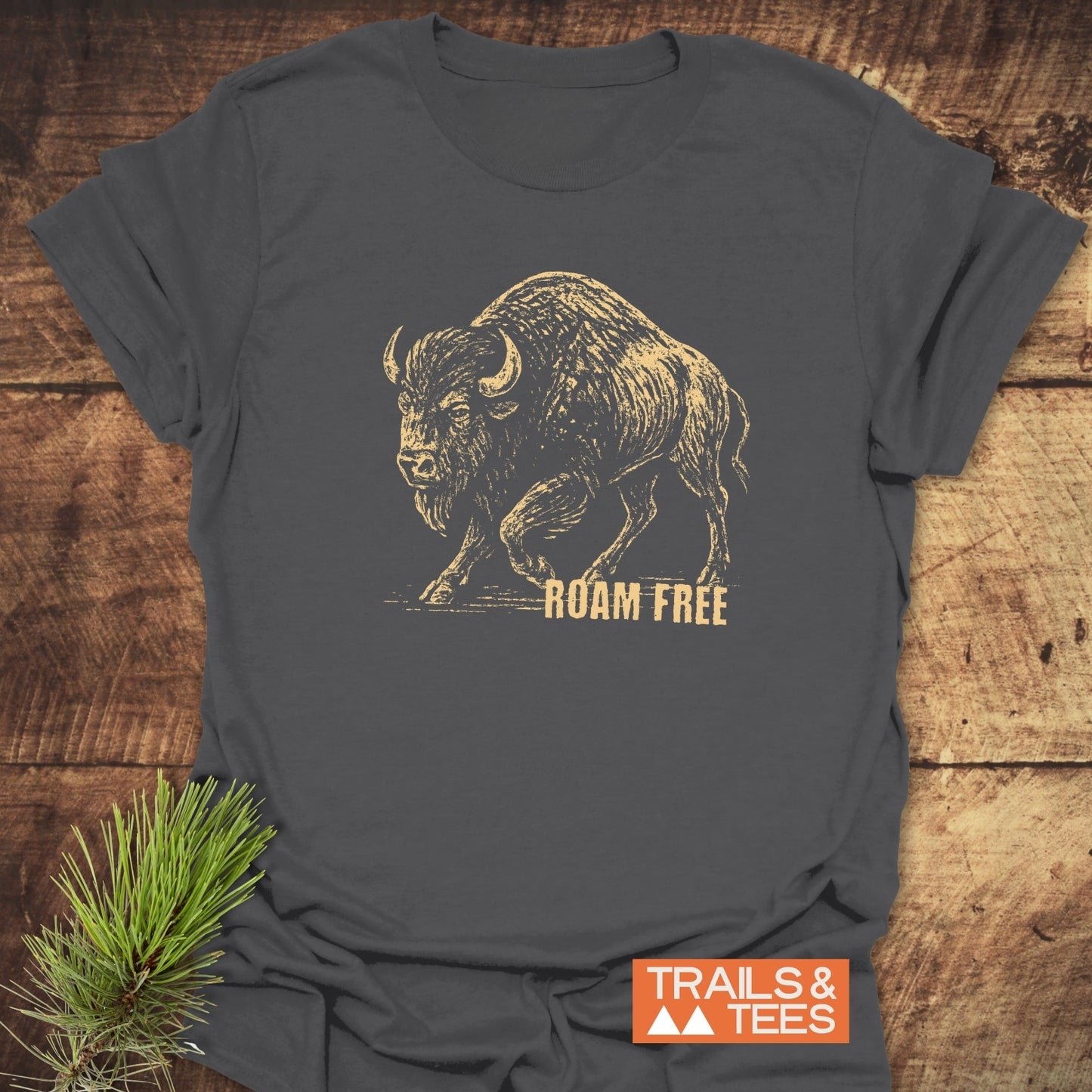 Roaming Bison T-Shirt