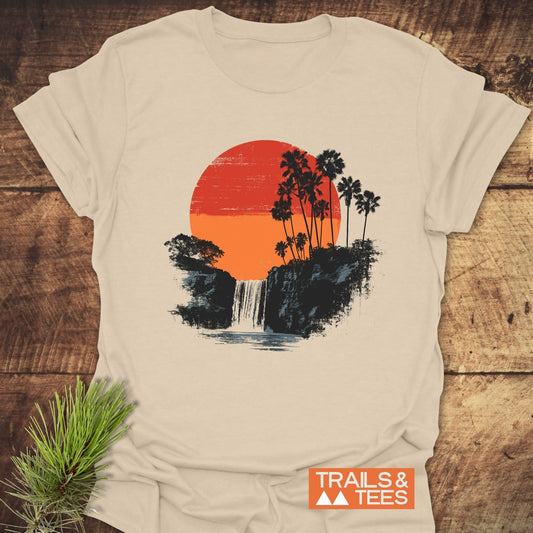 Sunset Waterfalls T-Shirt