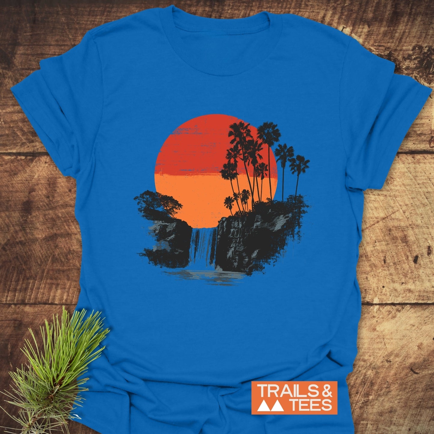 Sunset Waterfalls T-Shirt