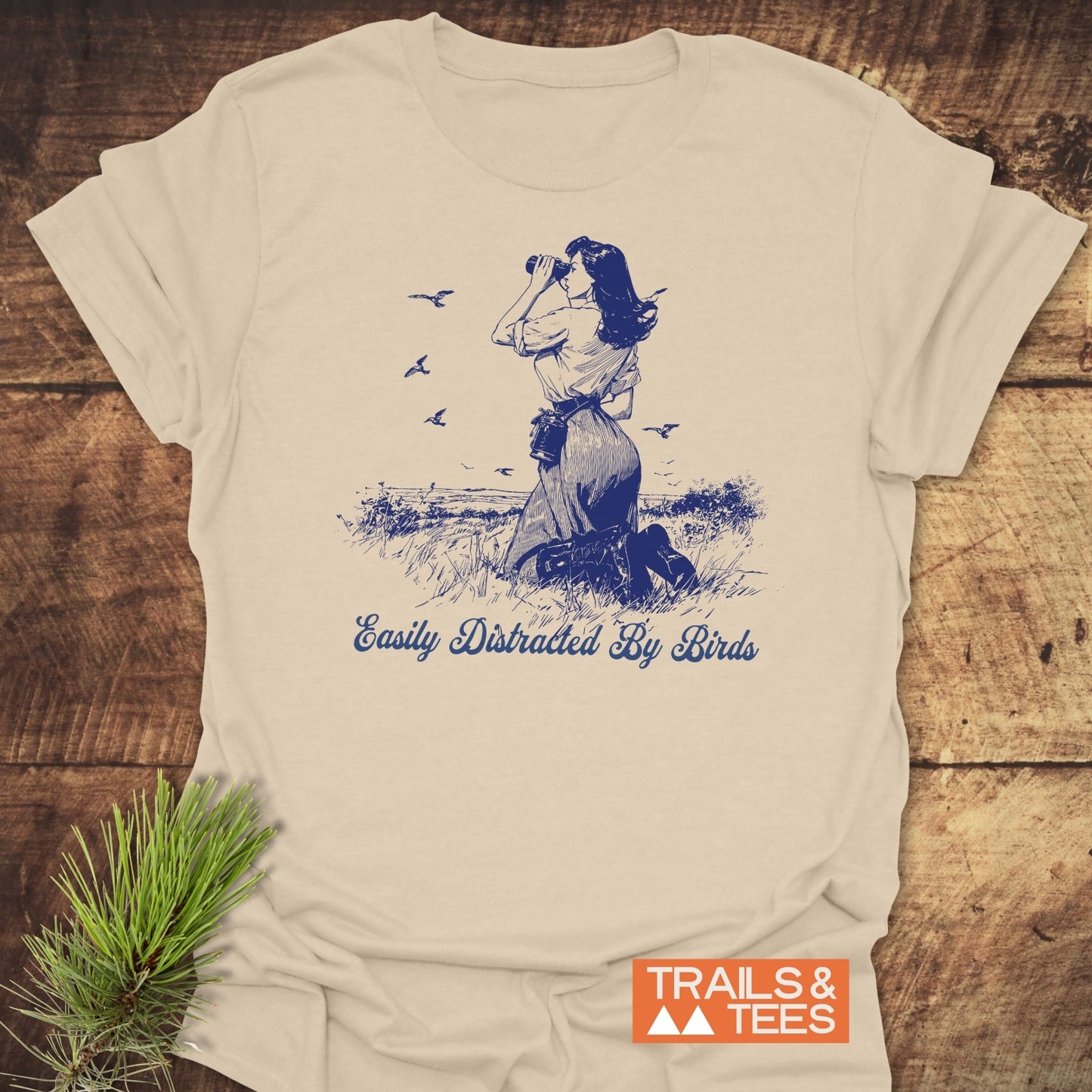 Easily Distracted By Birds T-Shirt