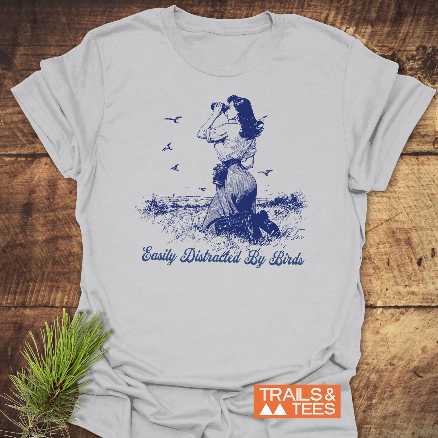Easily Distracted By Birds T-Shirt