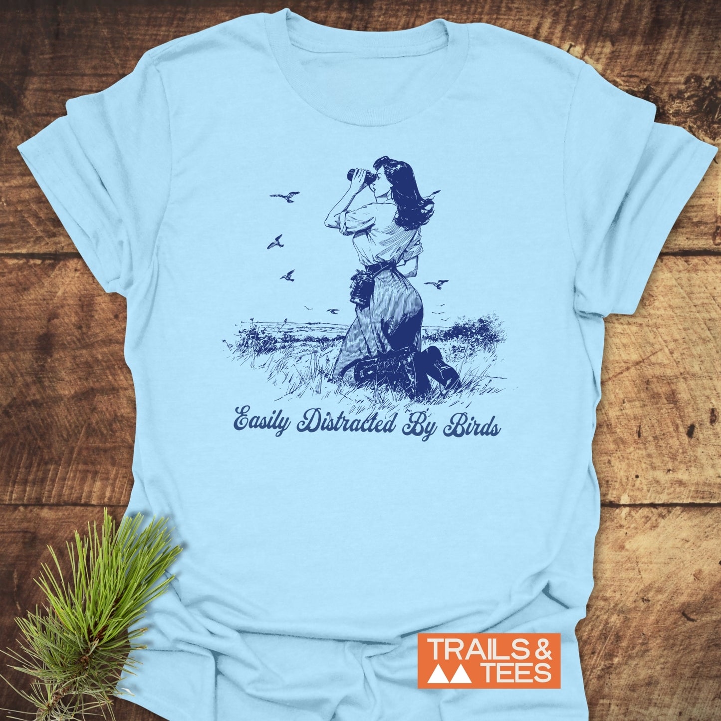 Easily Distracted By Birds T-Shirt