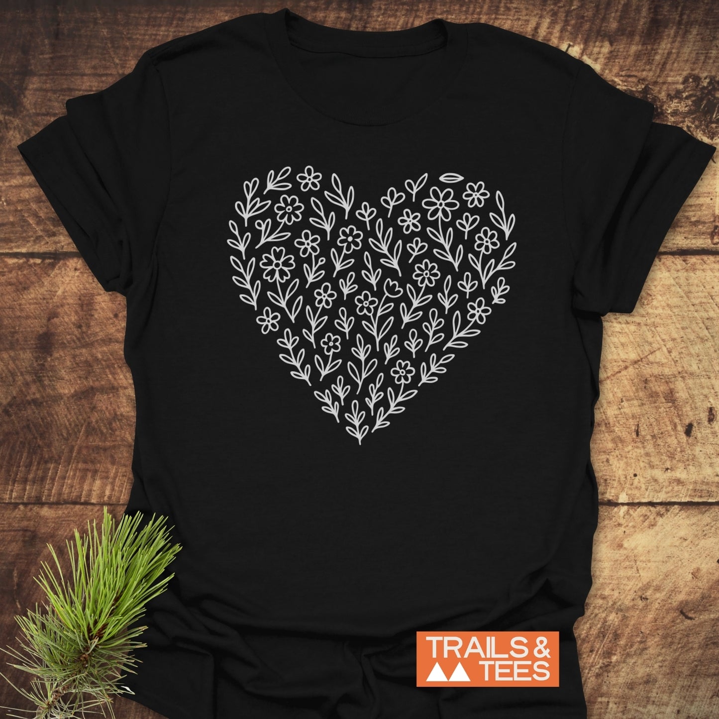 Flower Heart T-Shirt