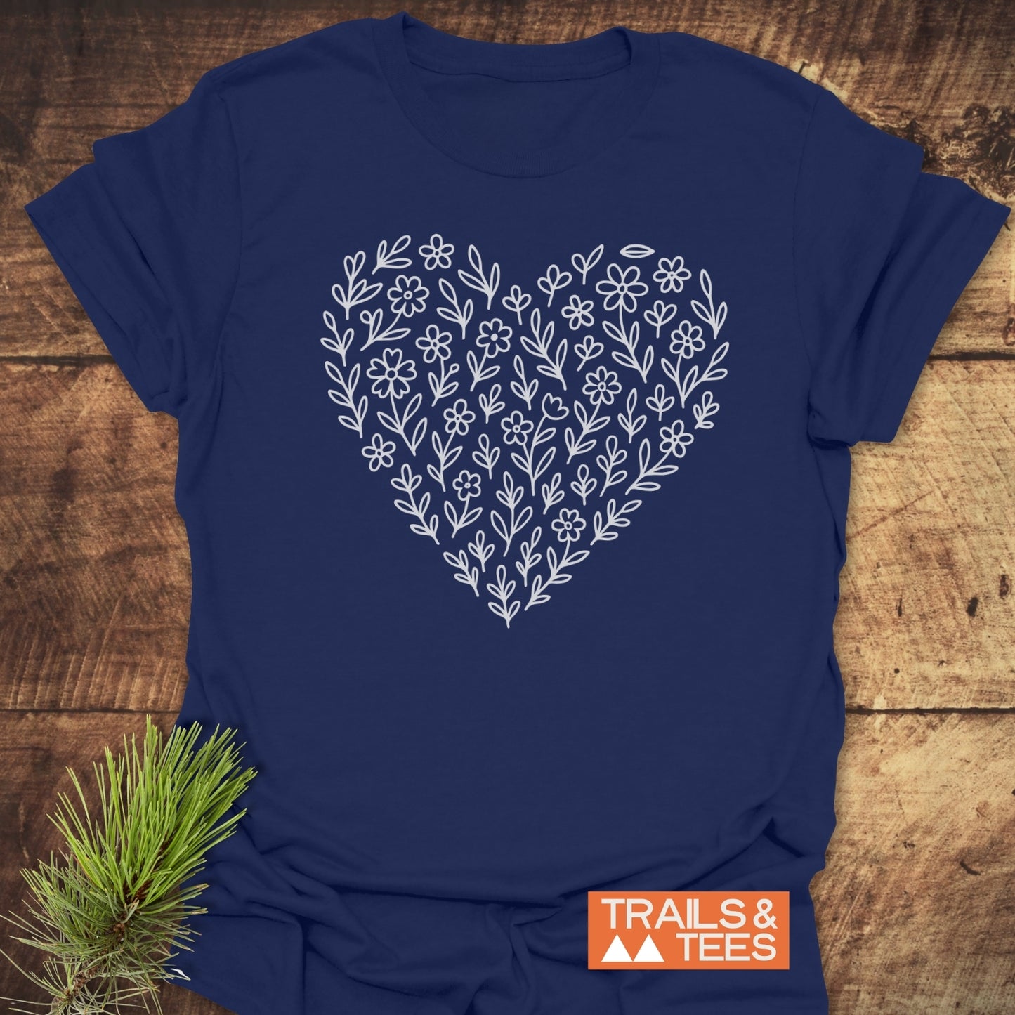 Flower Heart T-Shirt
