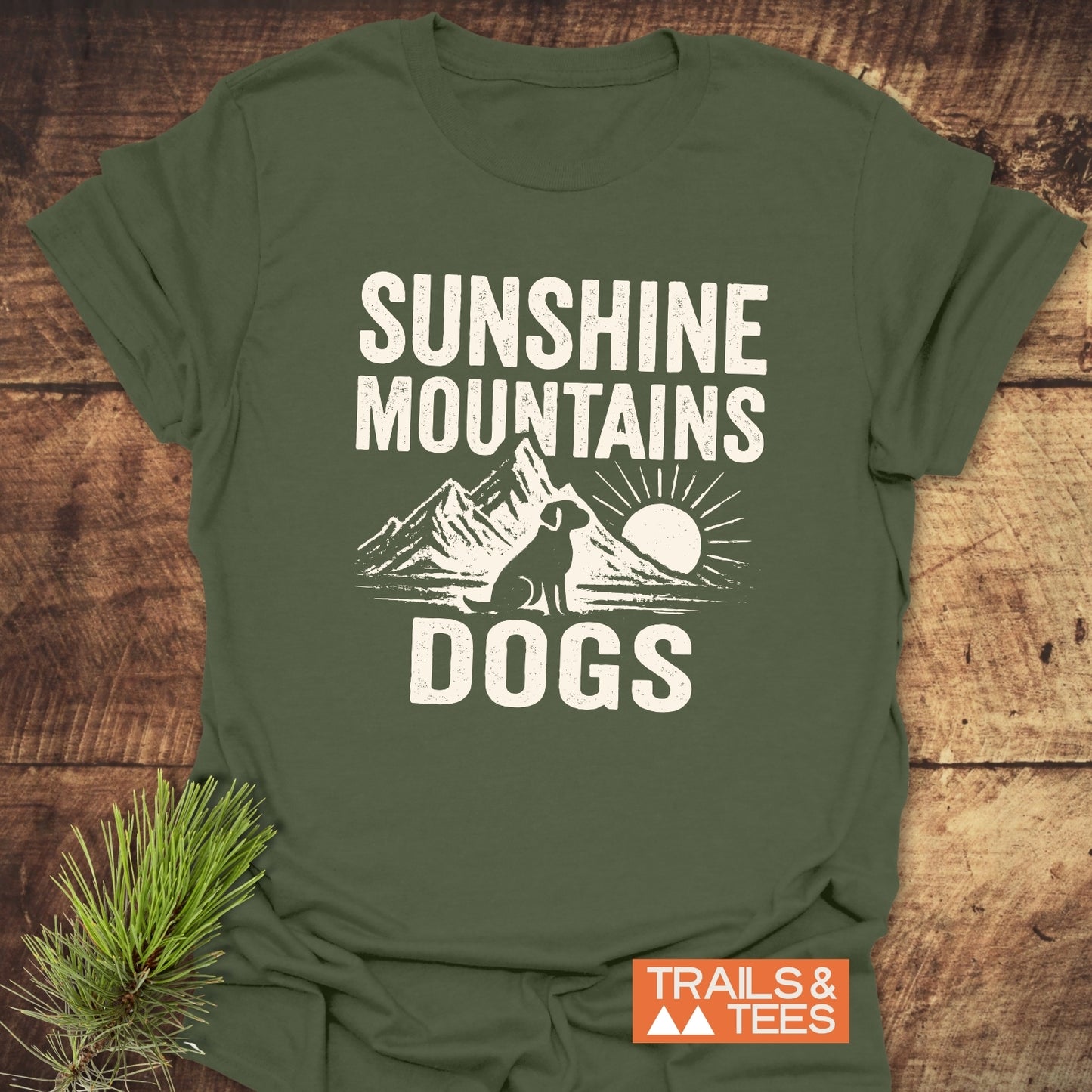 Sunshine Mountains Dogs T-Shirt