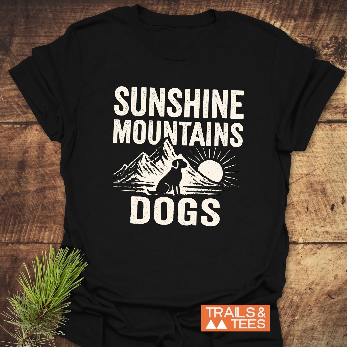 Sunshine Mountains Dogs T-Shirt