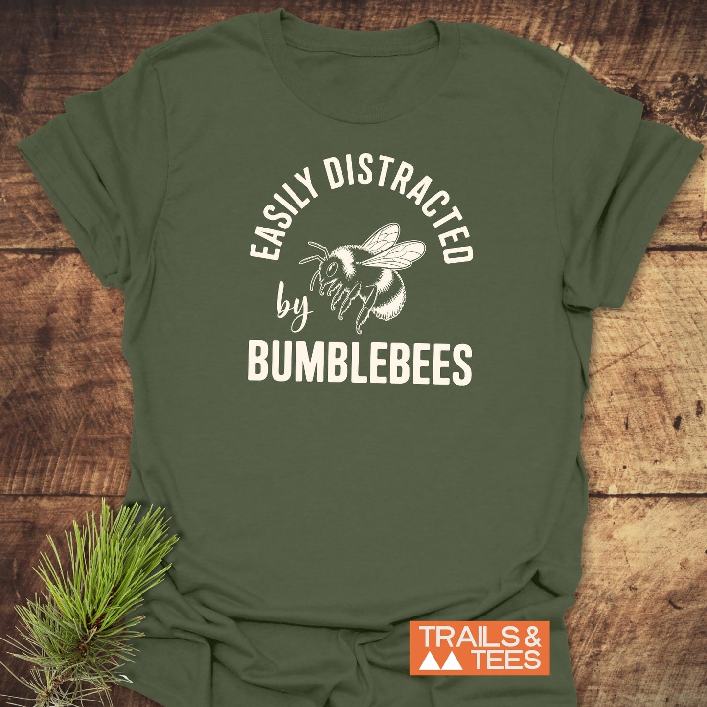 Easily Distracted By Bumblebees T-Shirt