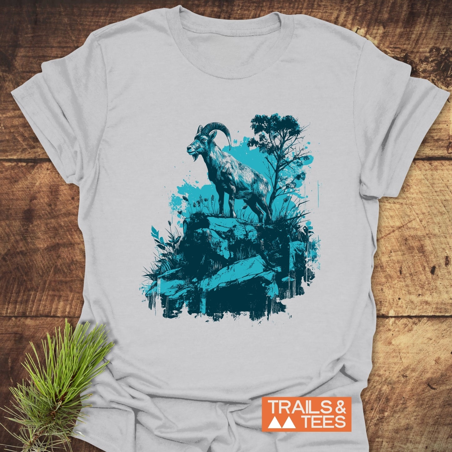 Wild and Steady – Mountain Goat T-Shirt