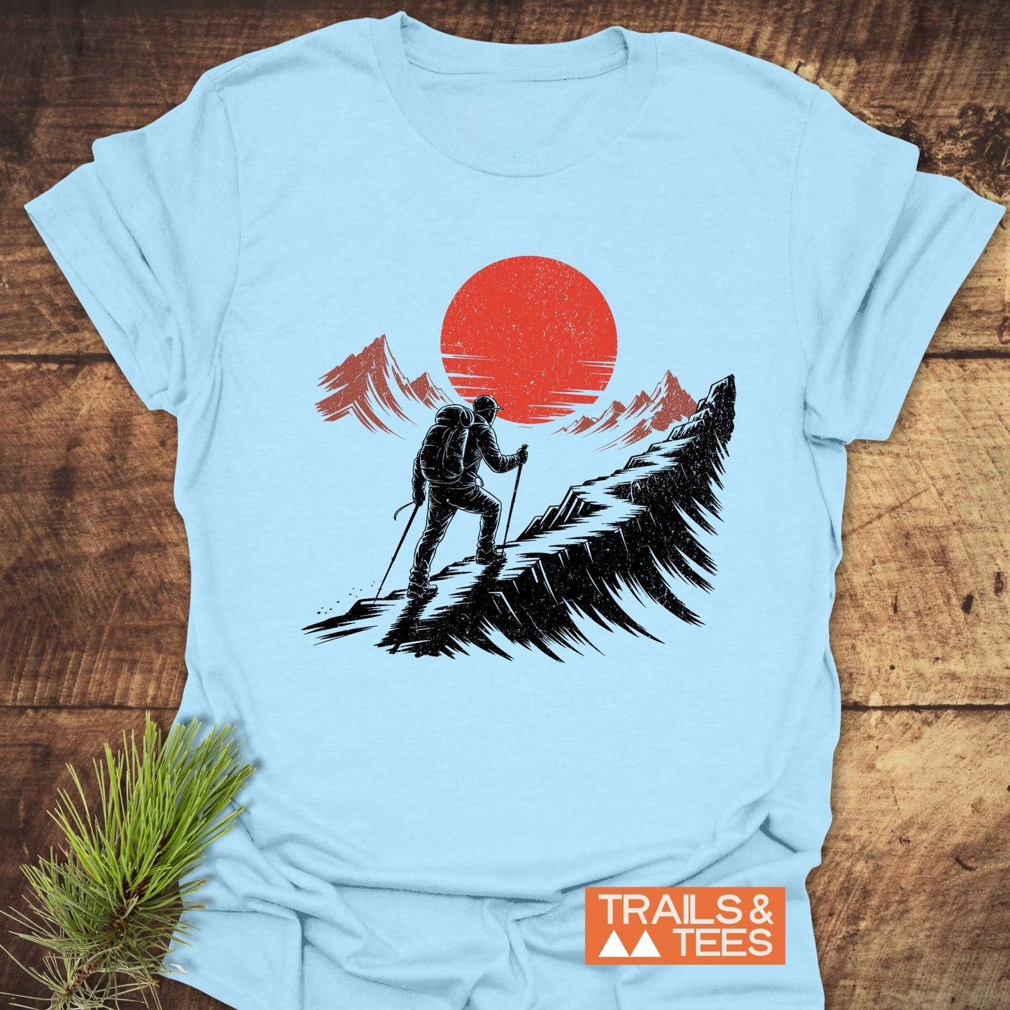 Hiker Sunset T-Shirt