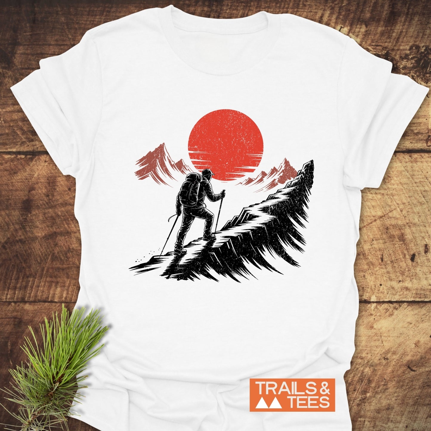Hiker Sunset T-Shirt