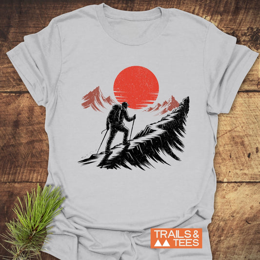 Hiker Sunset T-Shirt
